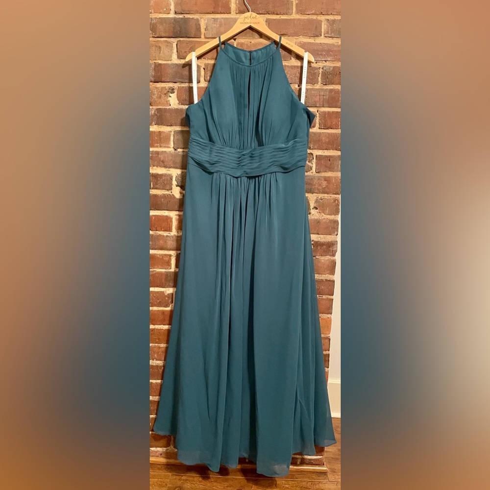 Teal Azazie “Bonnie” Formal Dress